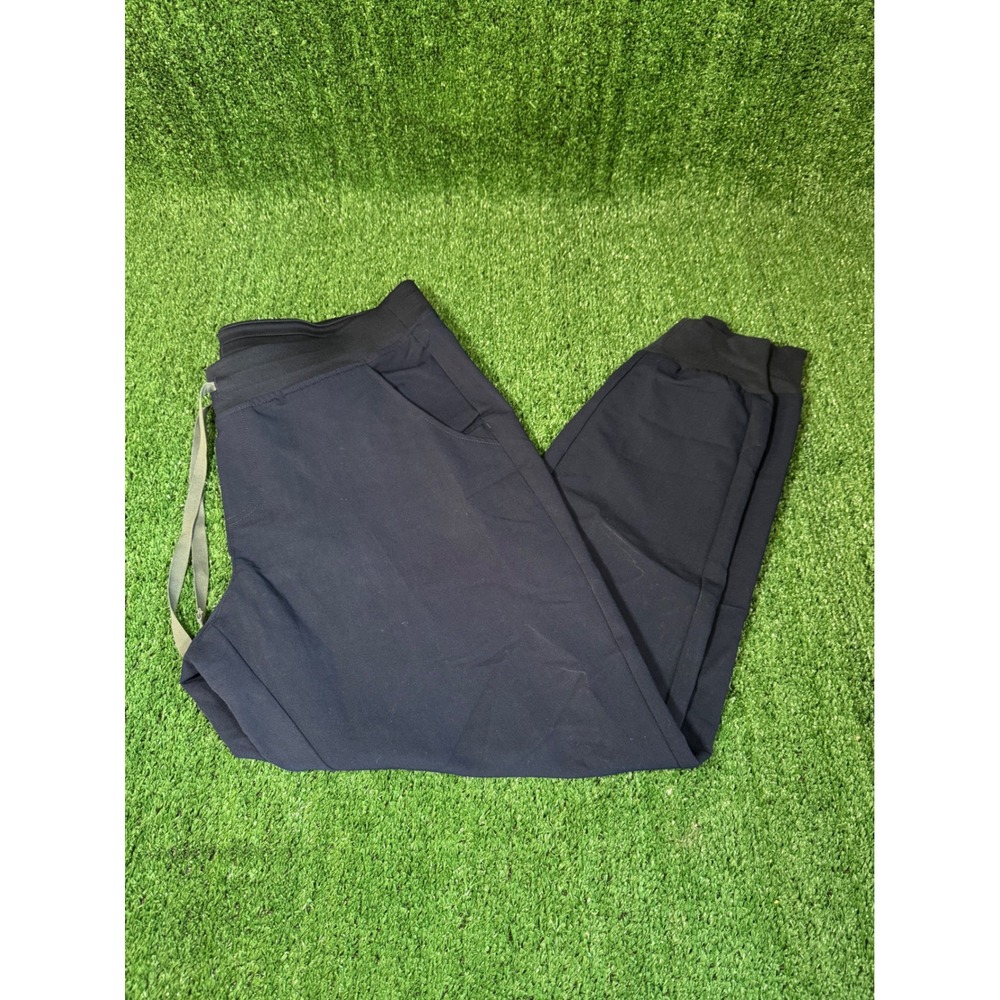 FIGS Technical Collection Women's‎ Navy Blue Jogger Scrub Pants Size L